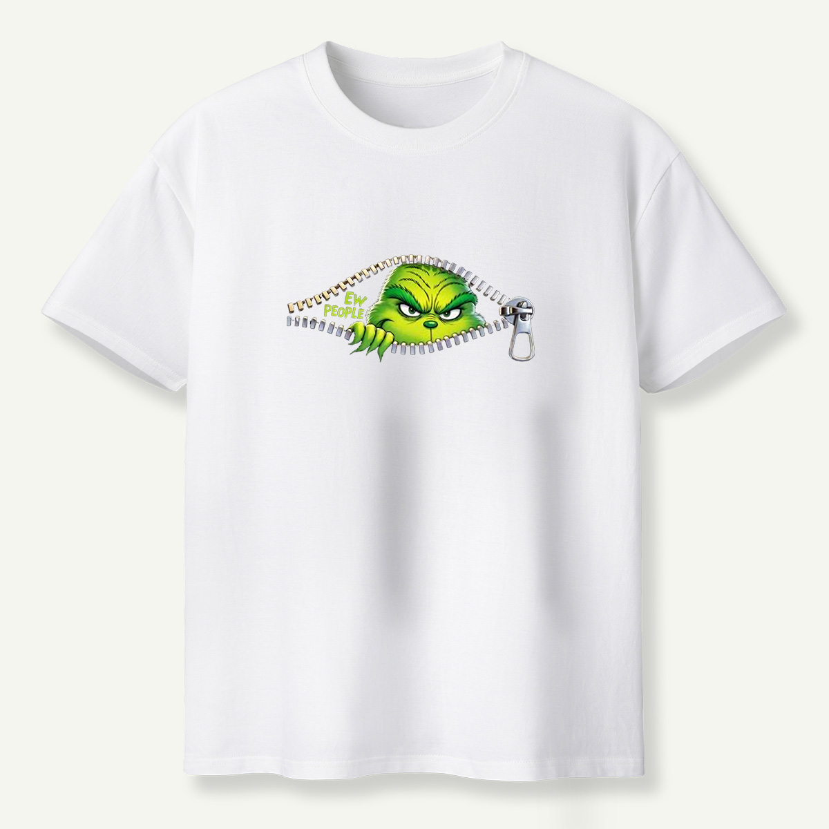 Ew People Christmas Grump T-Shirt