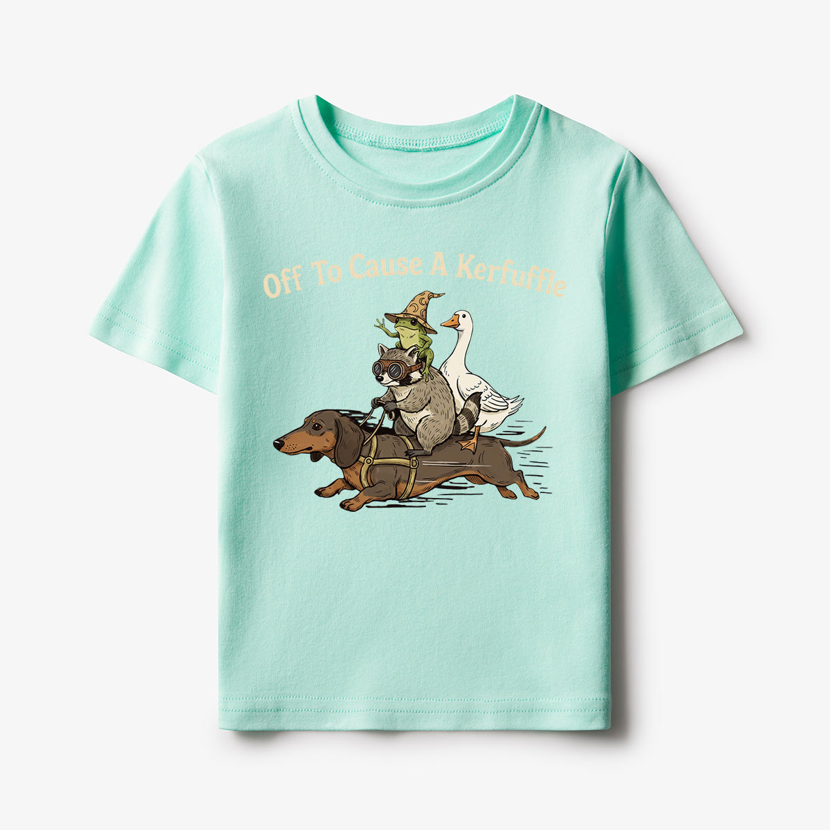 Off To Cause A Kerfuffle Kids T-Shirt