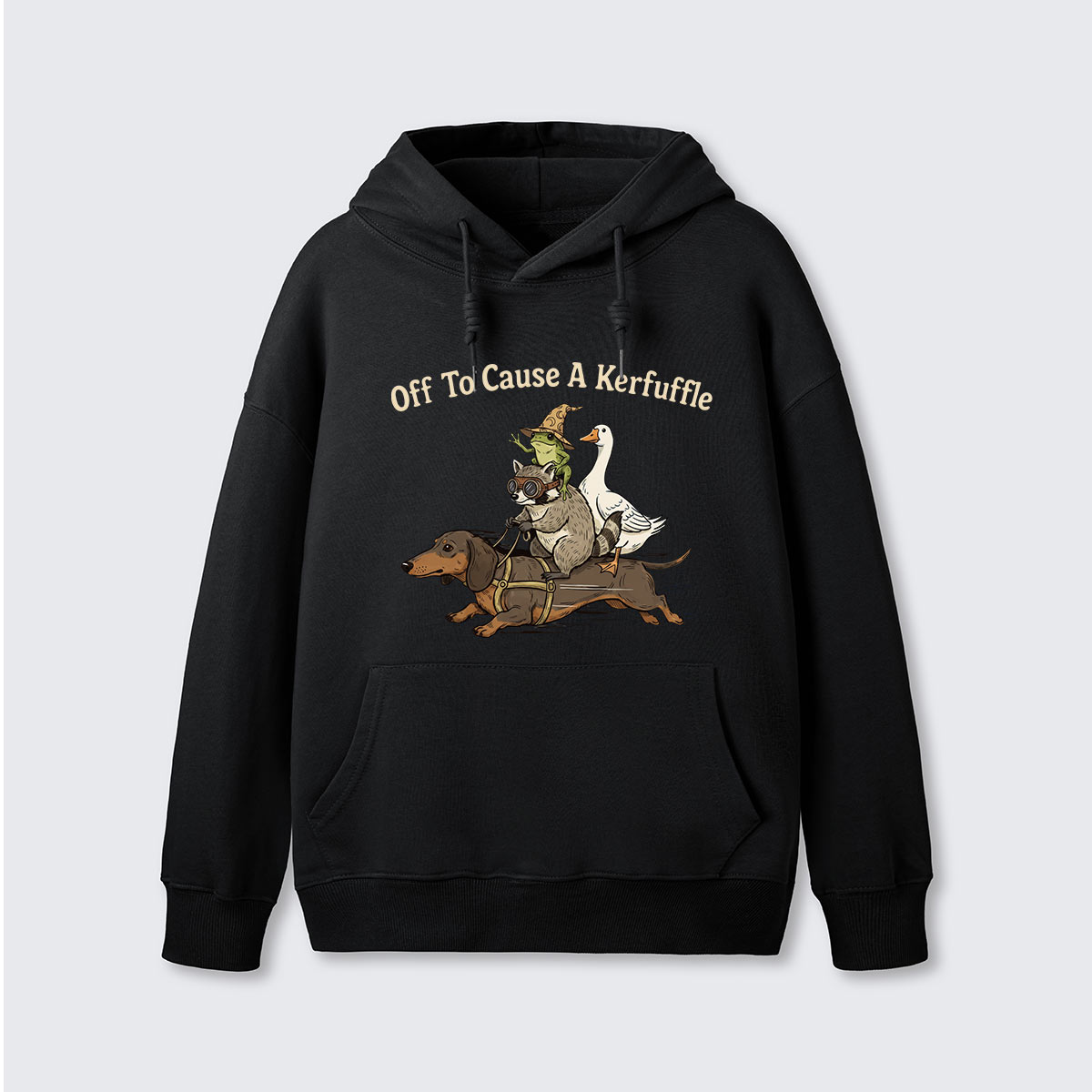 Off To Cause A Kerfuffle Hoodie