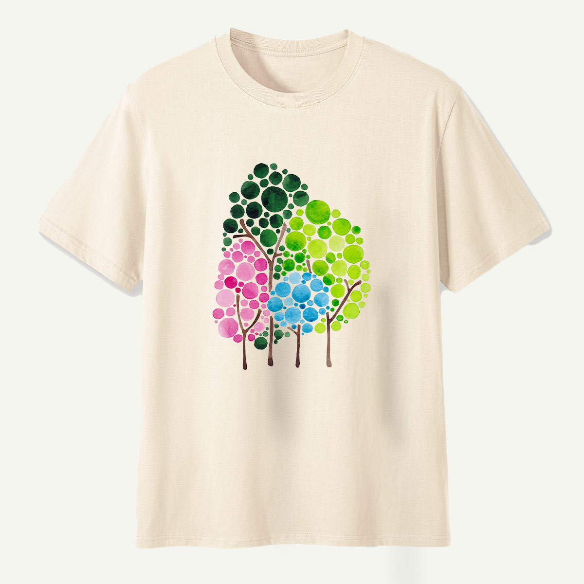 Colorful Bubble Forest T-Shirt