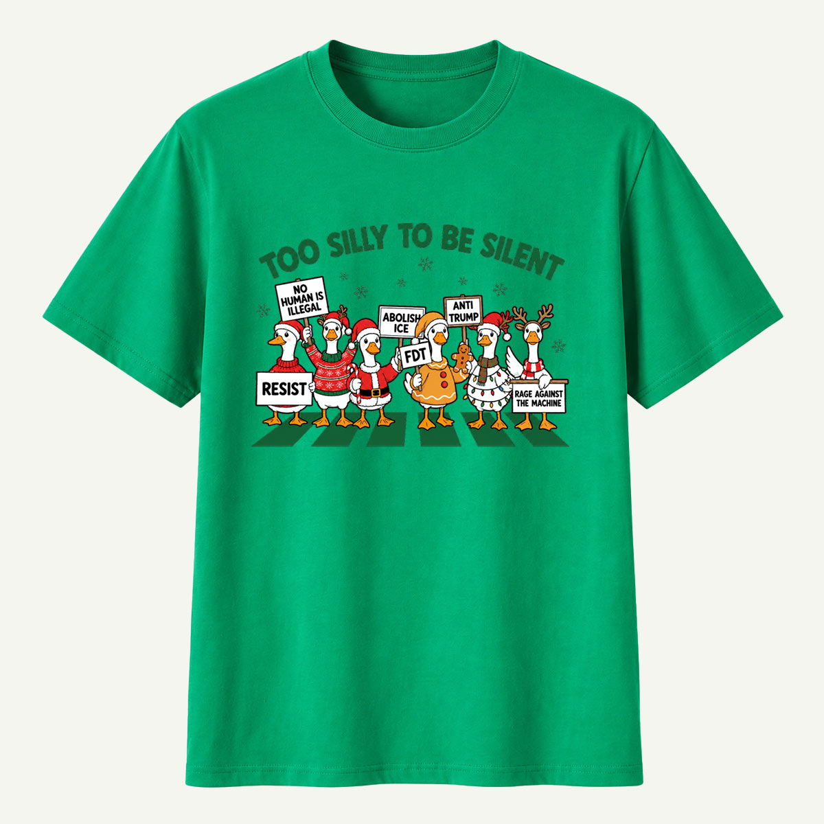 Too Silly To Be Silent T-Shirt