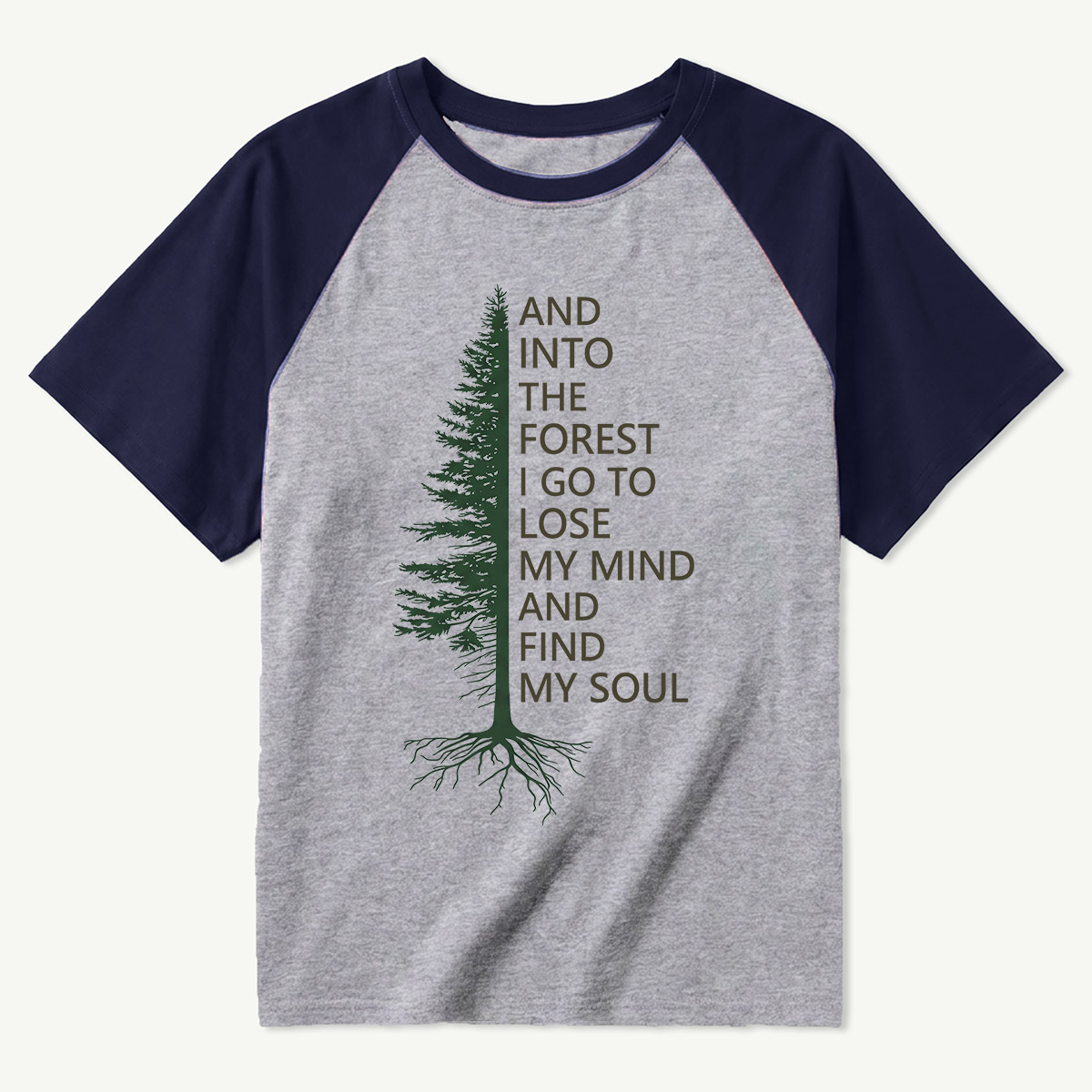 Into the Woods Raglan T-Shirt