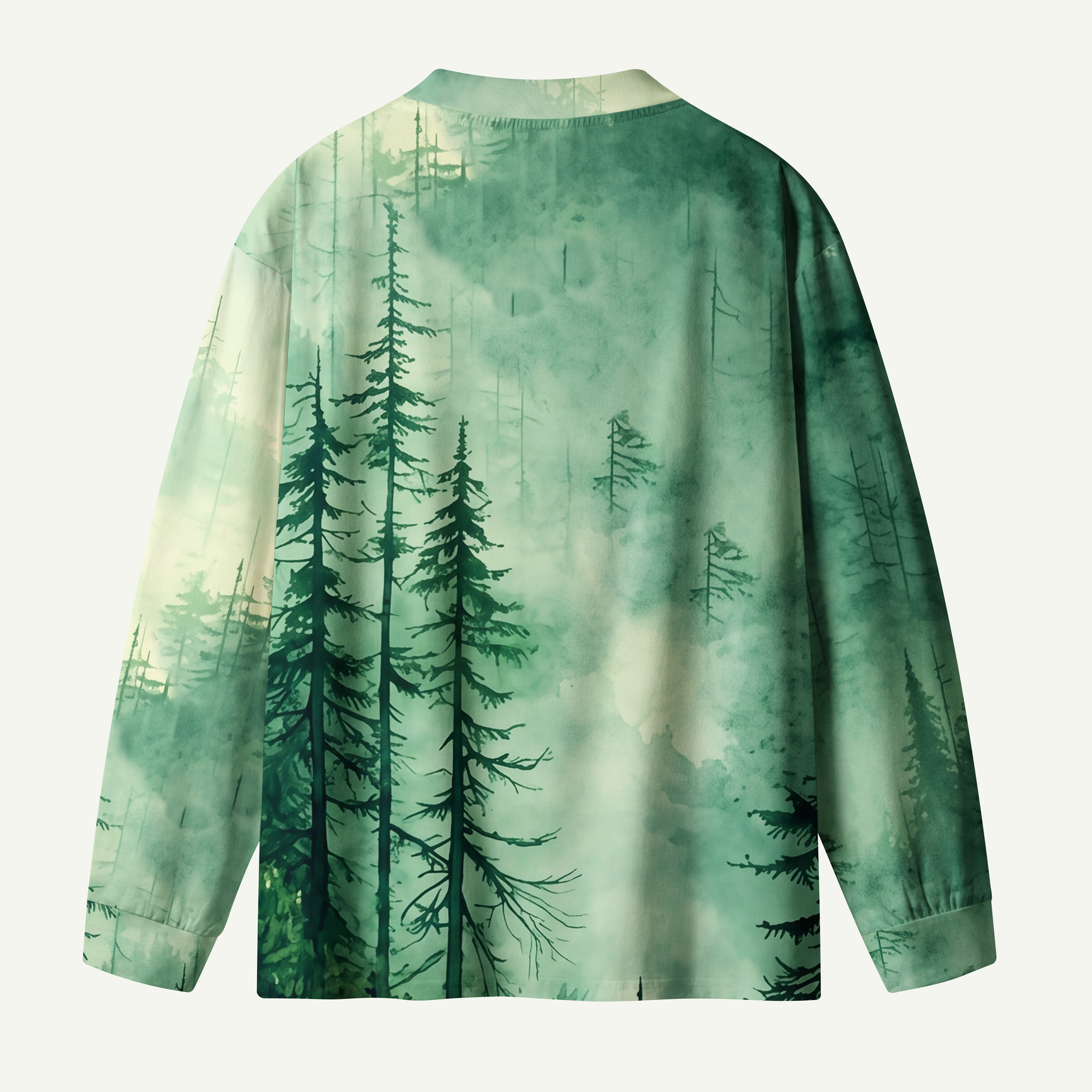 Misty Pine Forest Premium Eco Long Sleeves