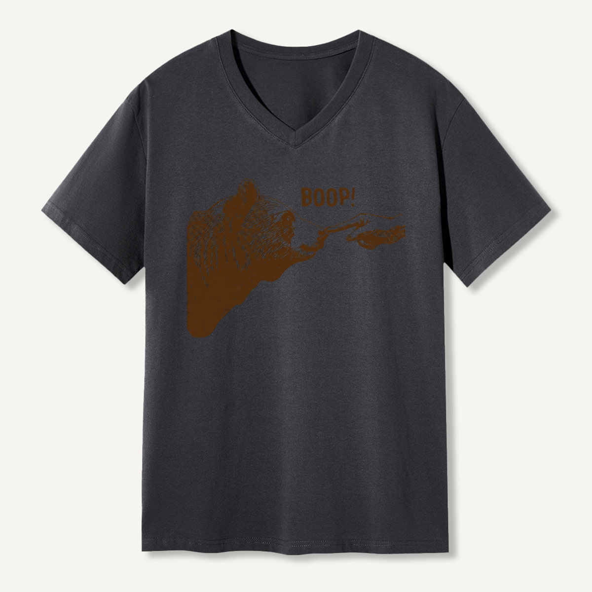 Boop Bear Nose V-neck T-Shirt