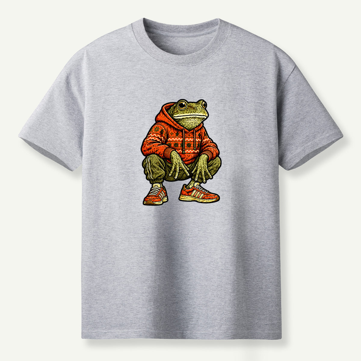 Sweater Frog Street Style T-Shirt