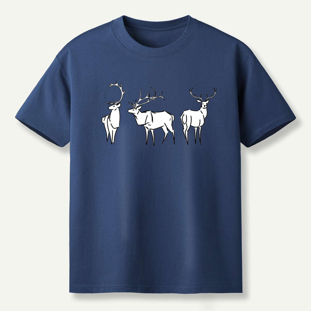 Deer Species Antler Study T-Shirt