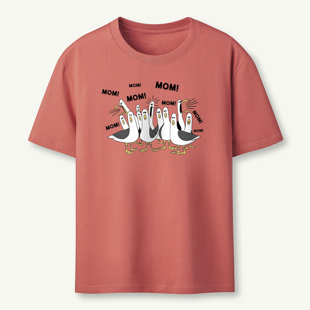 Seagulls Mom Mother's Day Gift T‑Shirt 