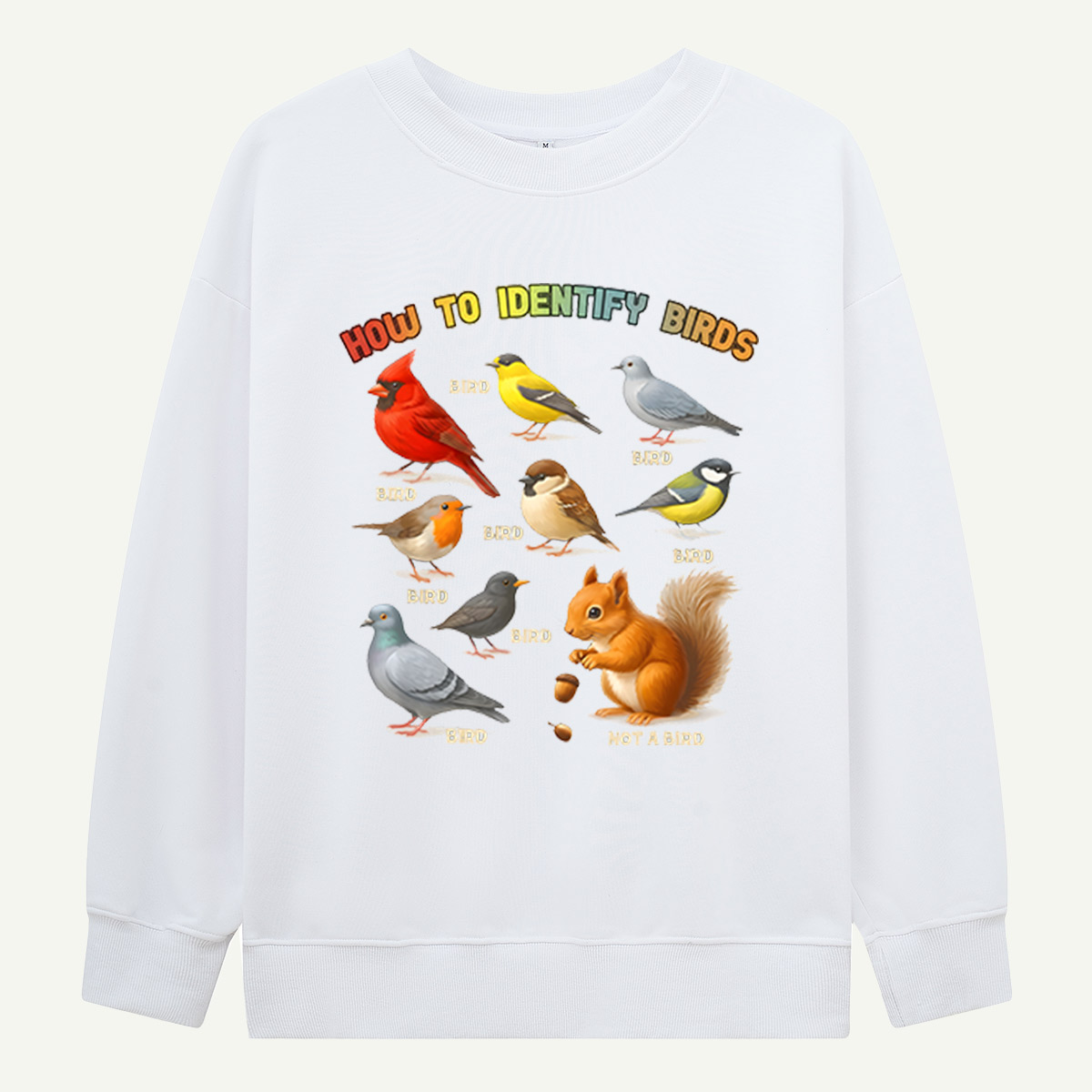 How to Identify Birds Sweatshirts