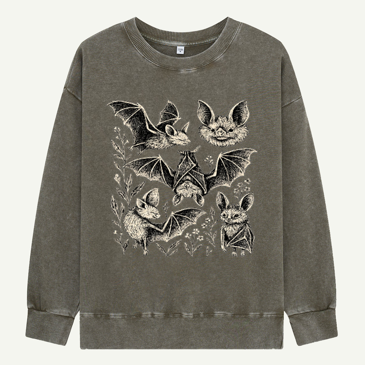 Welcome to the Bat Garden Washed Sweatshirts