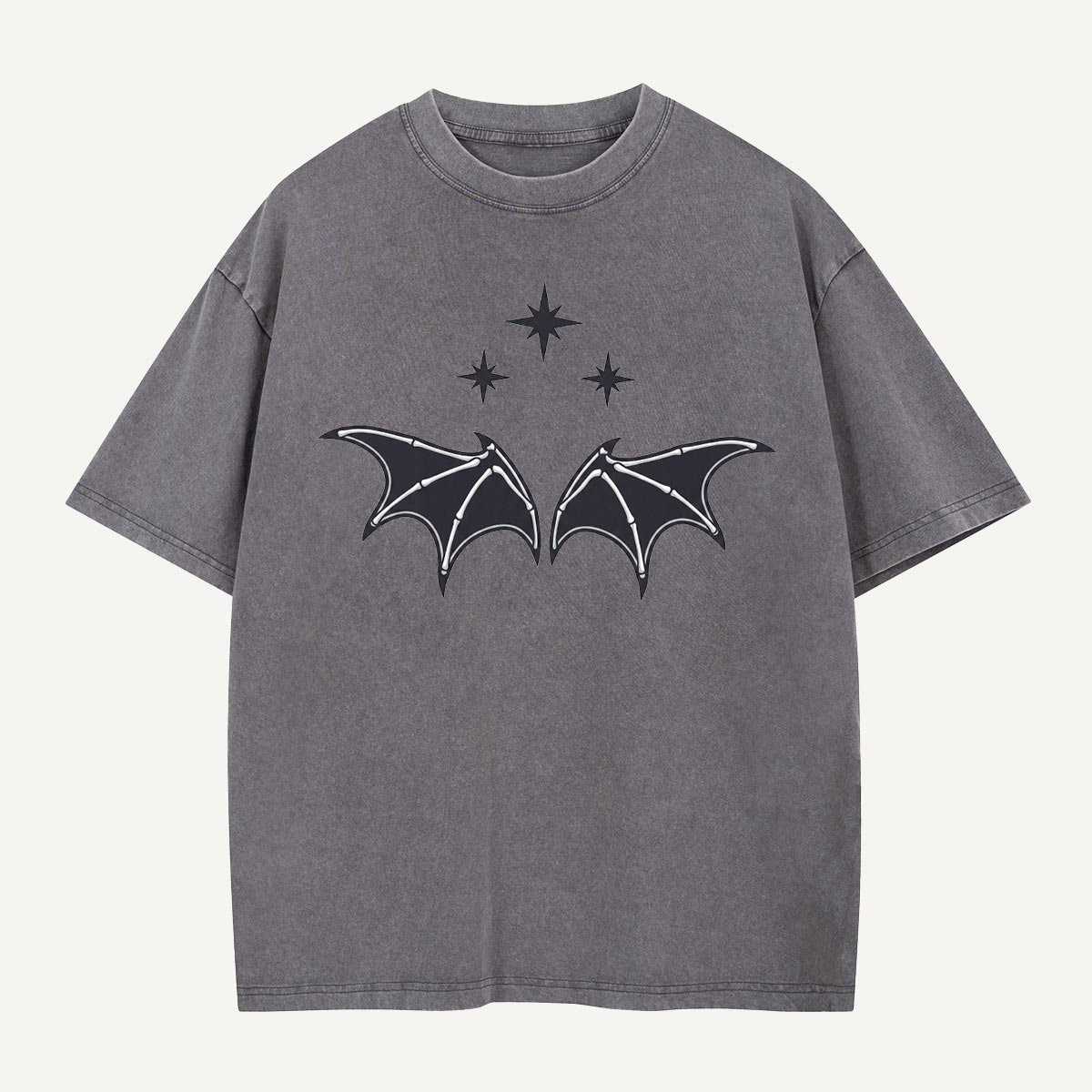 Wings Under the Stars Washed T-Shirt