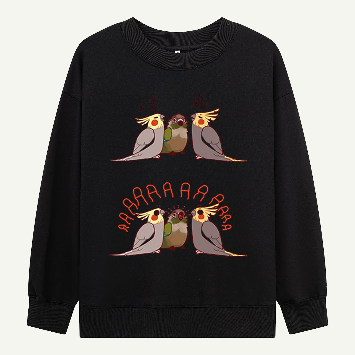 Cockatiel Scream Choir Sweatshirts