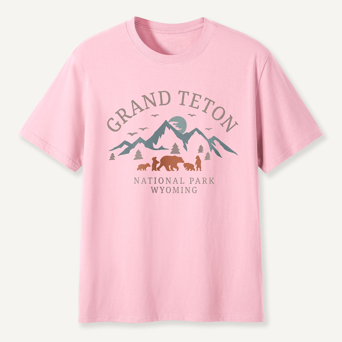 Grand Te ton National Park Wildlife Scene T-Shirt