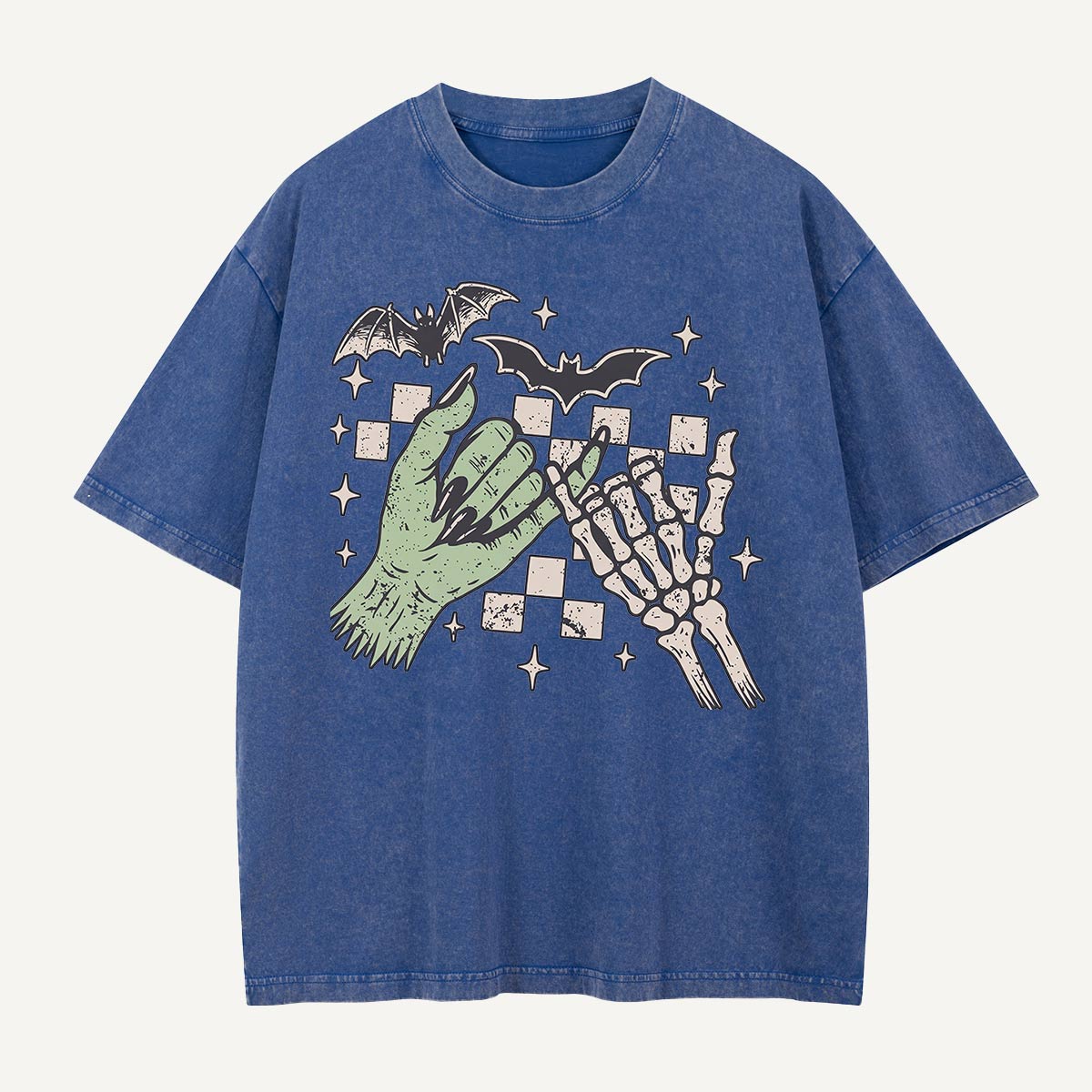  Bat Flight Pinky Promise Washed T-Shirt