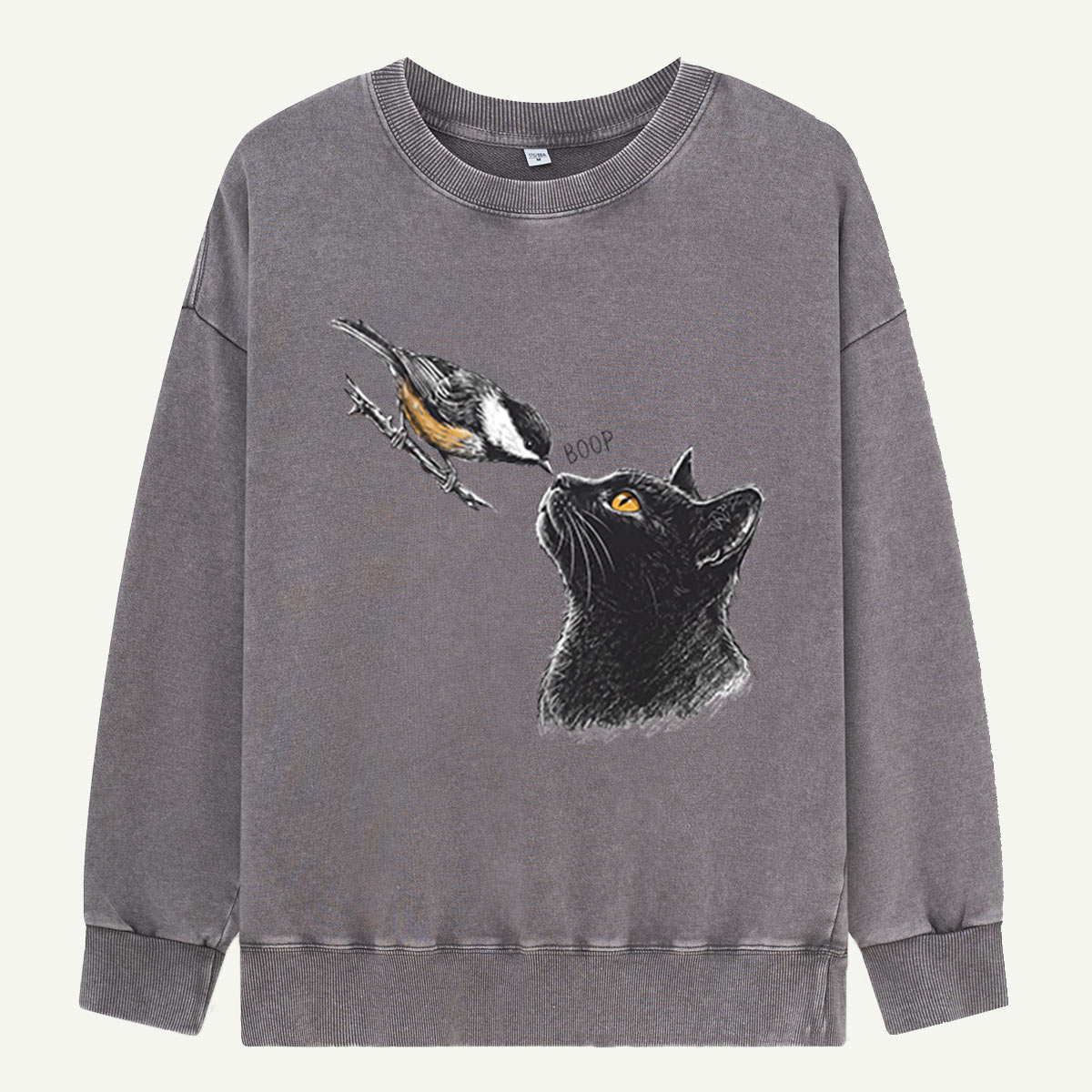 Just One Little Boop Washed Sweatshirts
