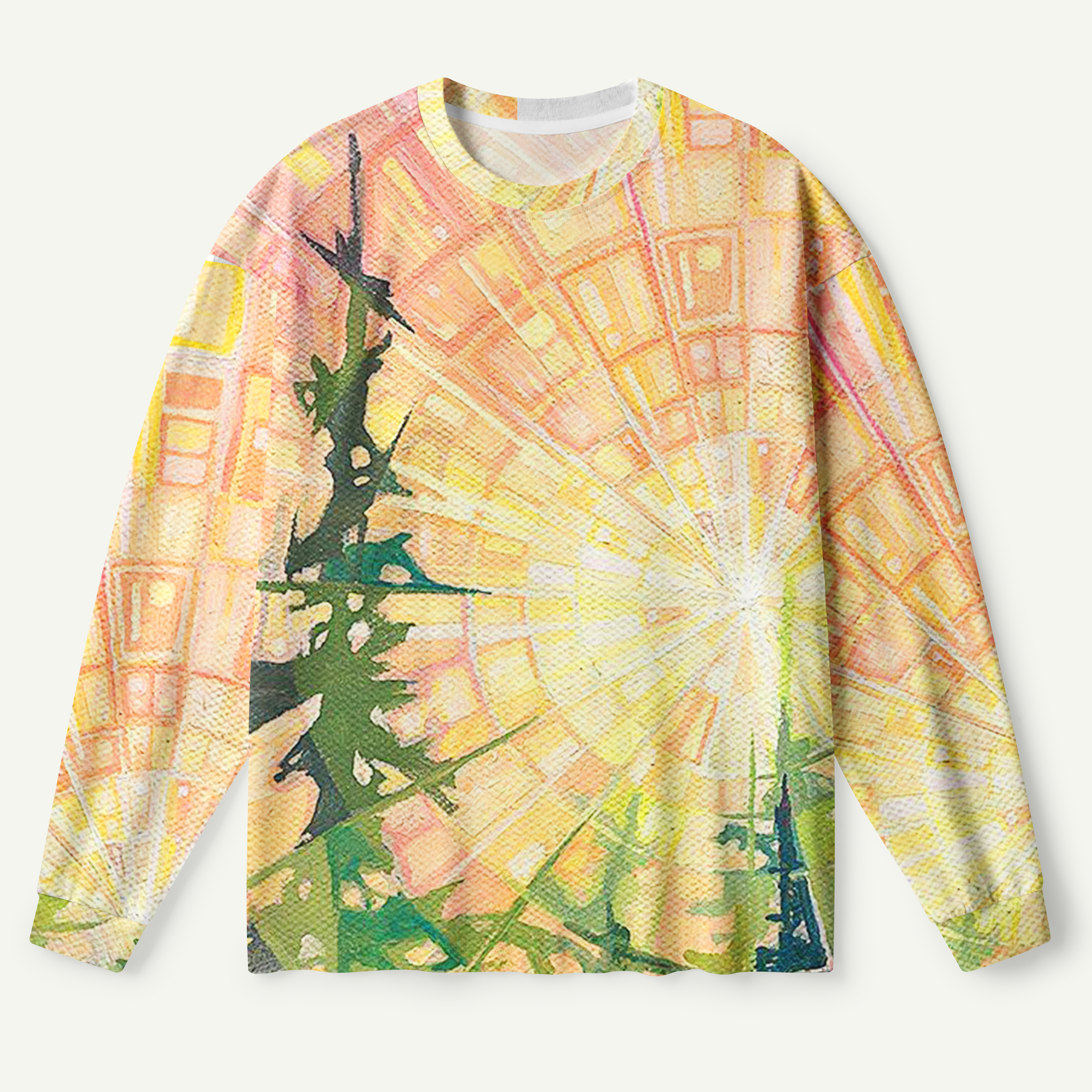 Golden Forest Sunset Premium Pure Cotton Long Sleeves