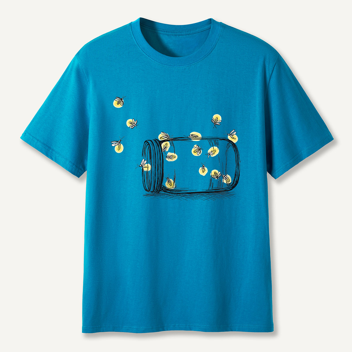 Summer Fireflies in a Jar T-Shirt