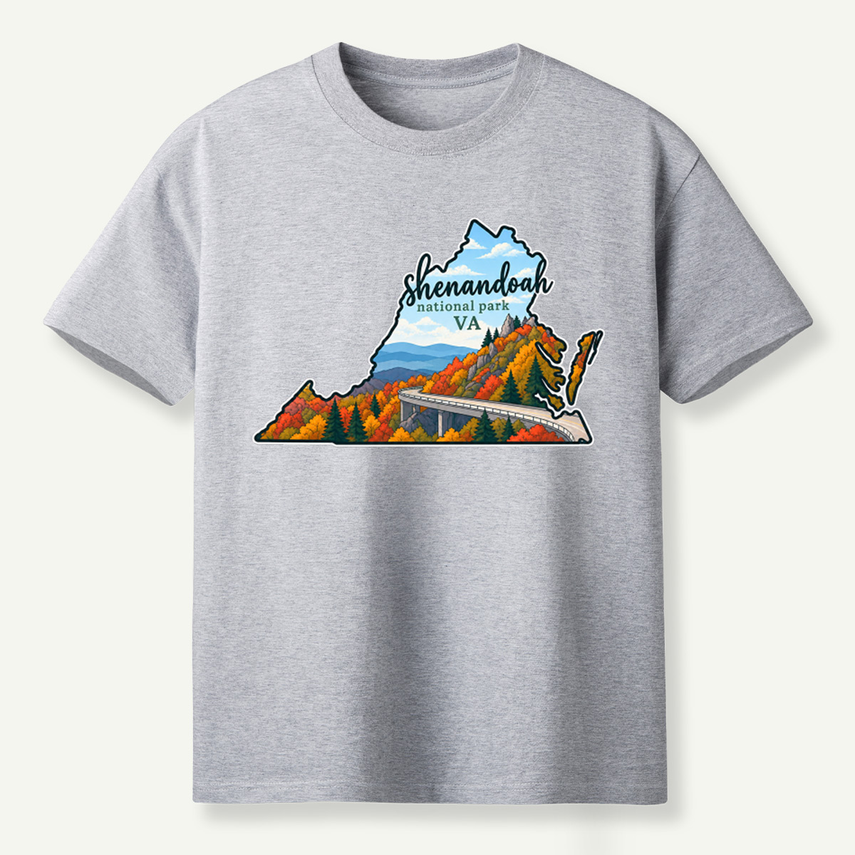 Shenandoah National Park Virginia Autumn Blue Ridge Parkway T-Shirt