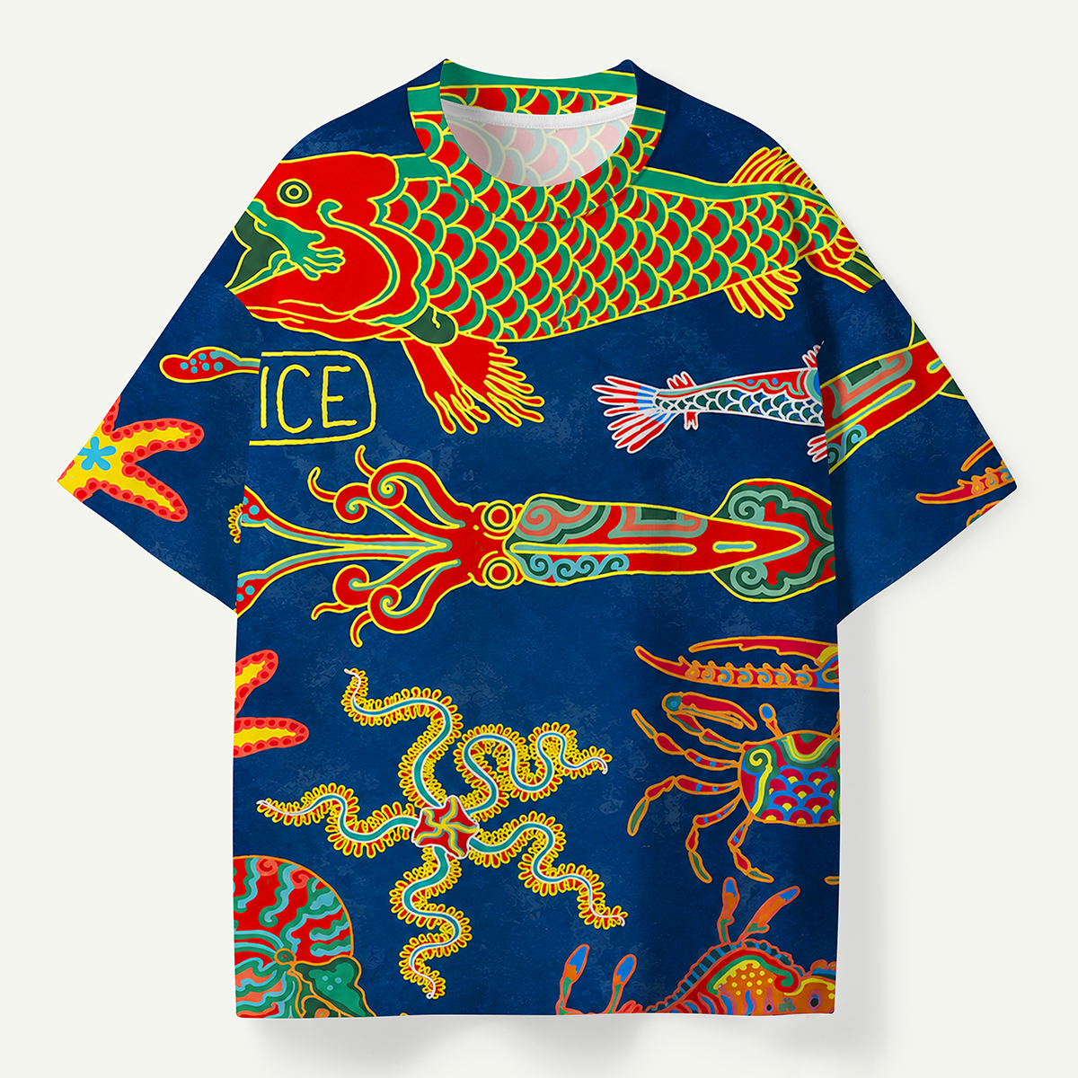 Happy Reef Adventure Premium Cotton Tee