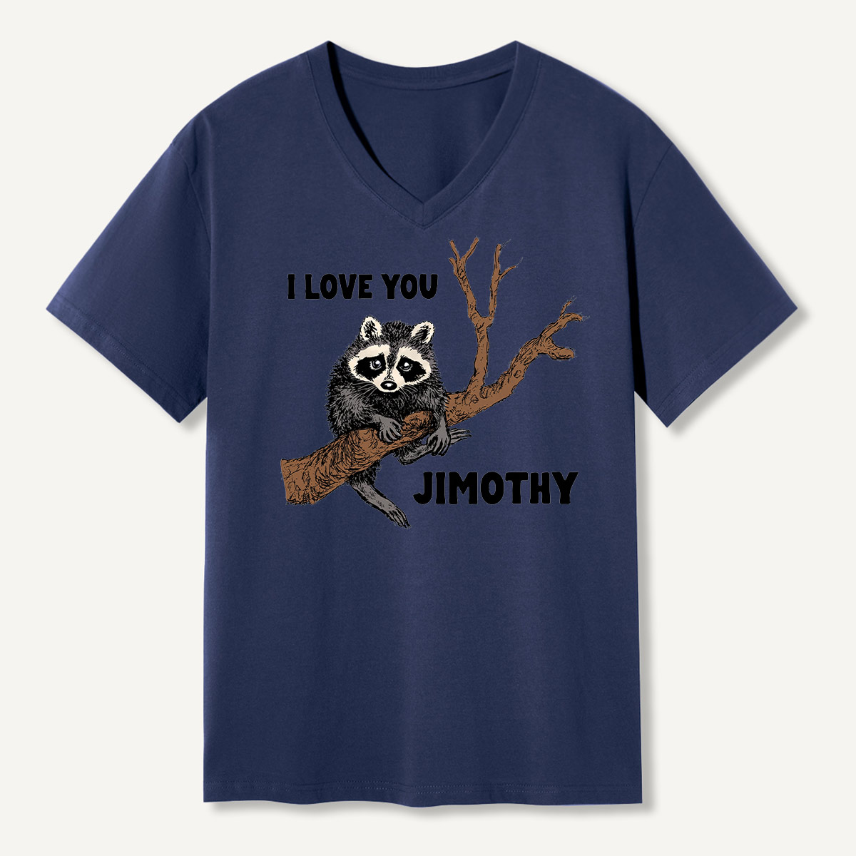 I Love You Jimothy Crow V-neck T-Shirt