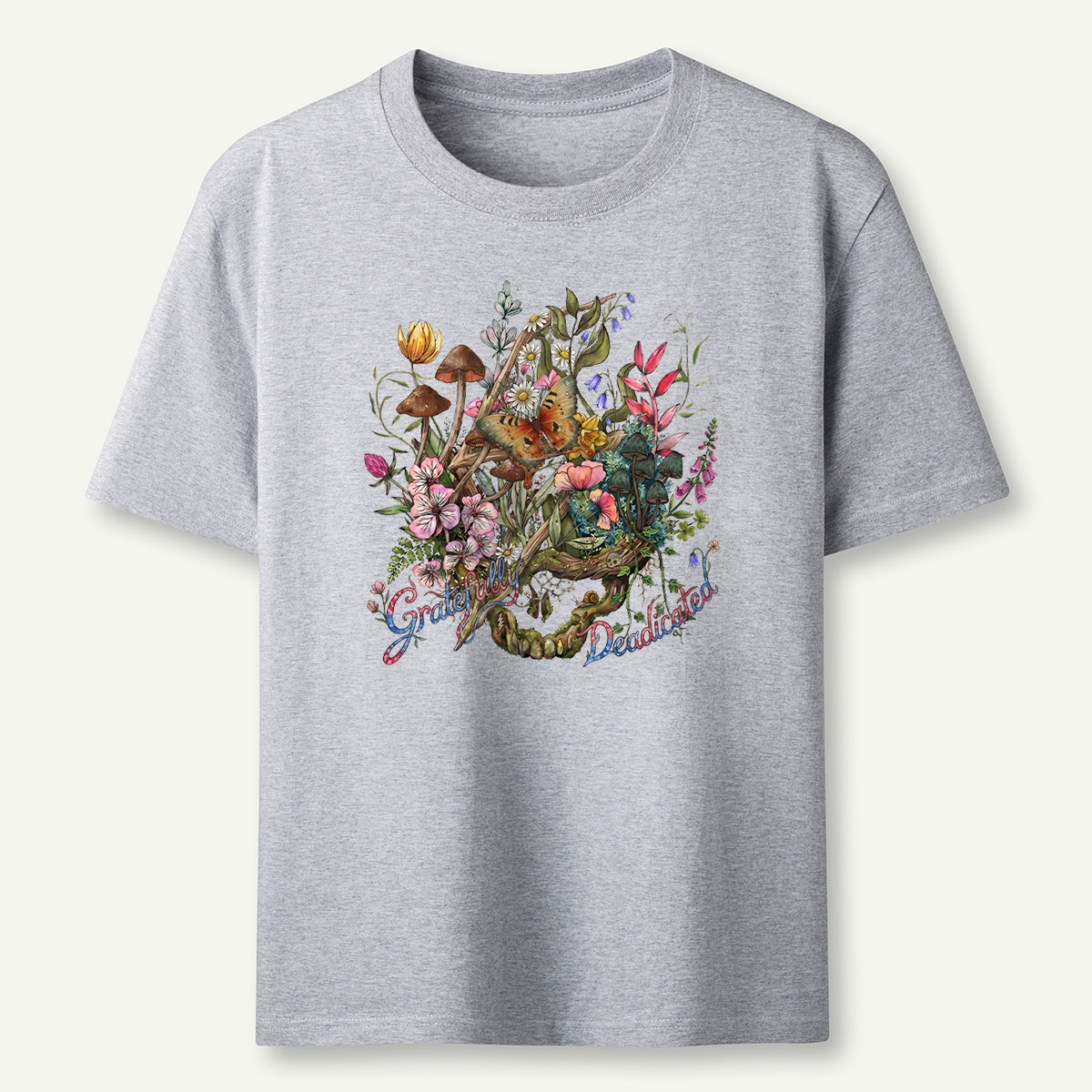 Nature Retro Psychedelic Music T-Shirt