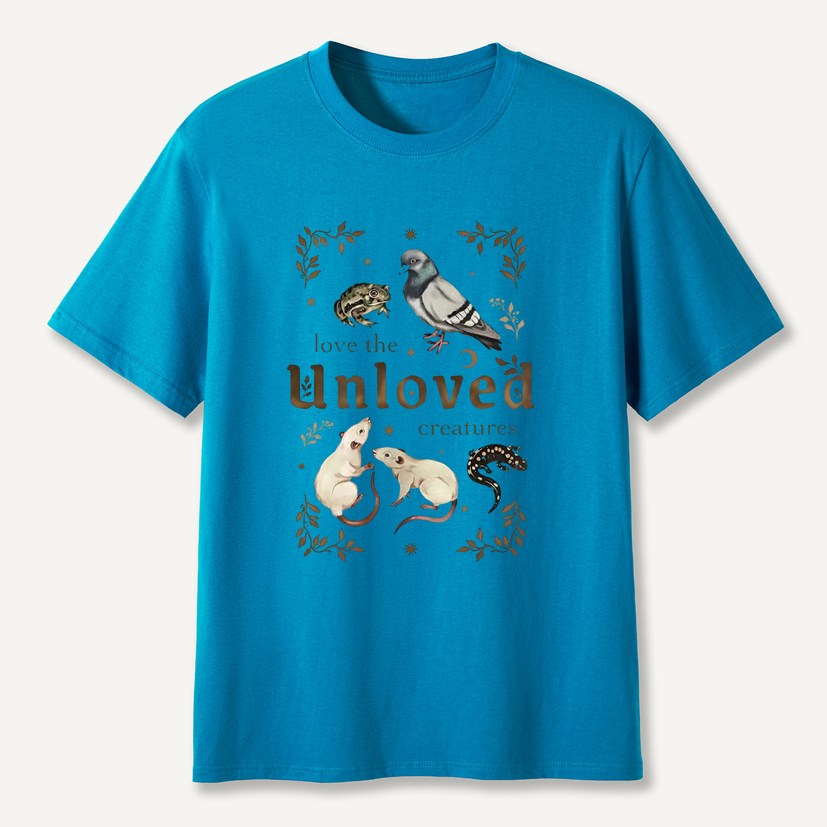 MDCTBYWY26072209 Love the Unloved Creatures T-Shirt