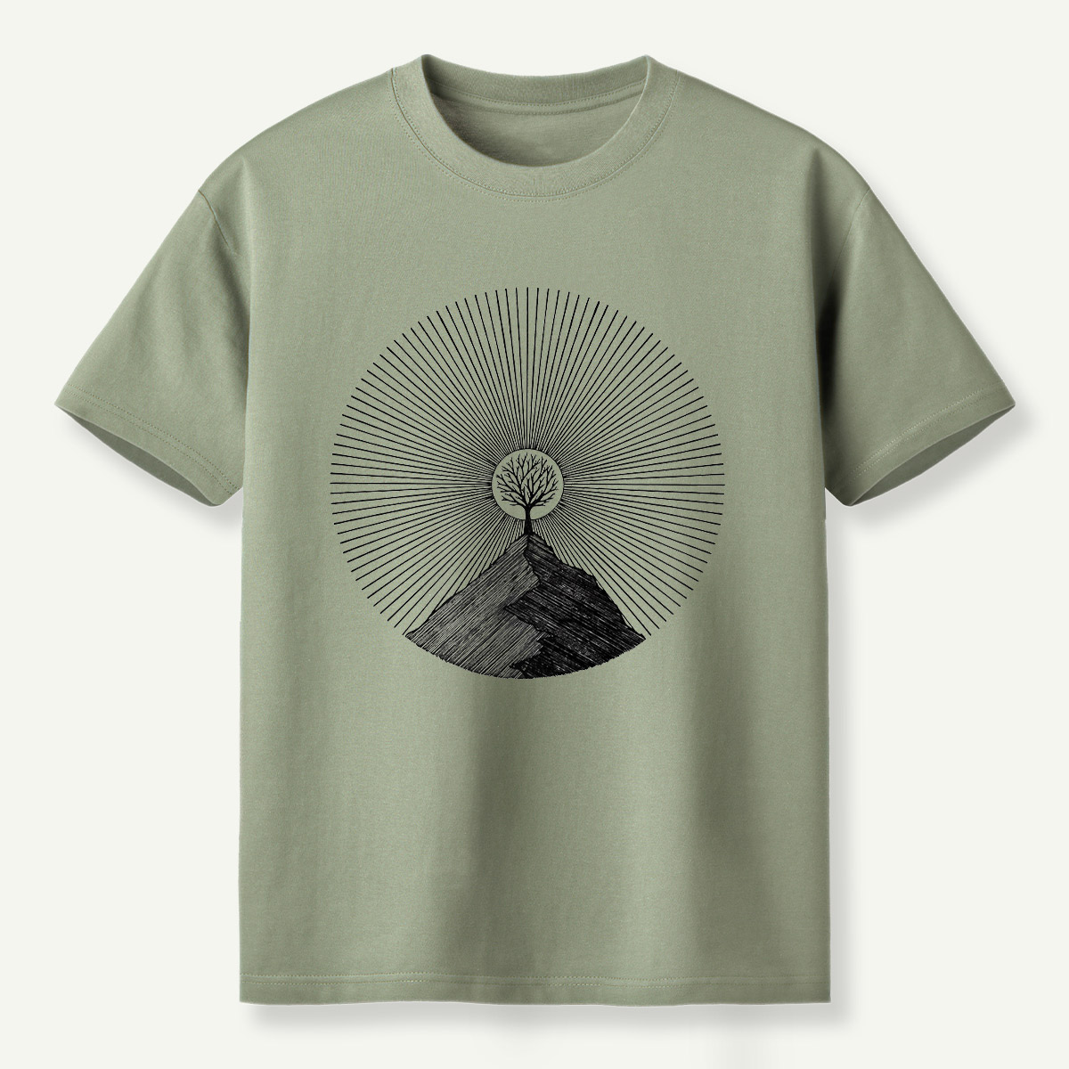 Tree Of Life Radiating Roots T-Shirt