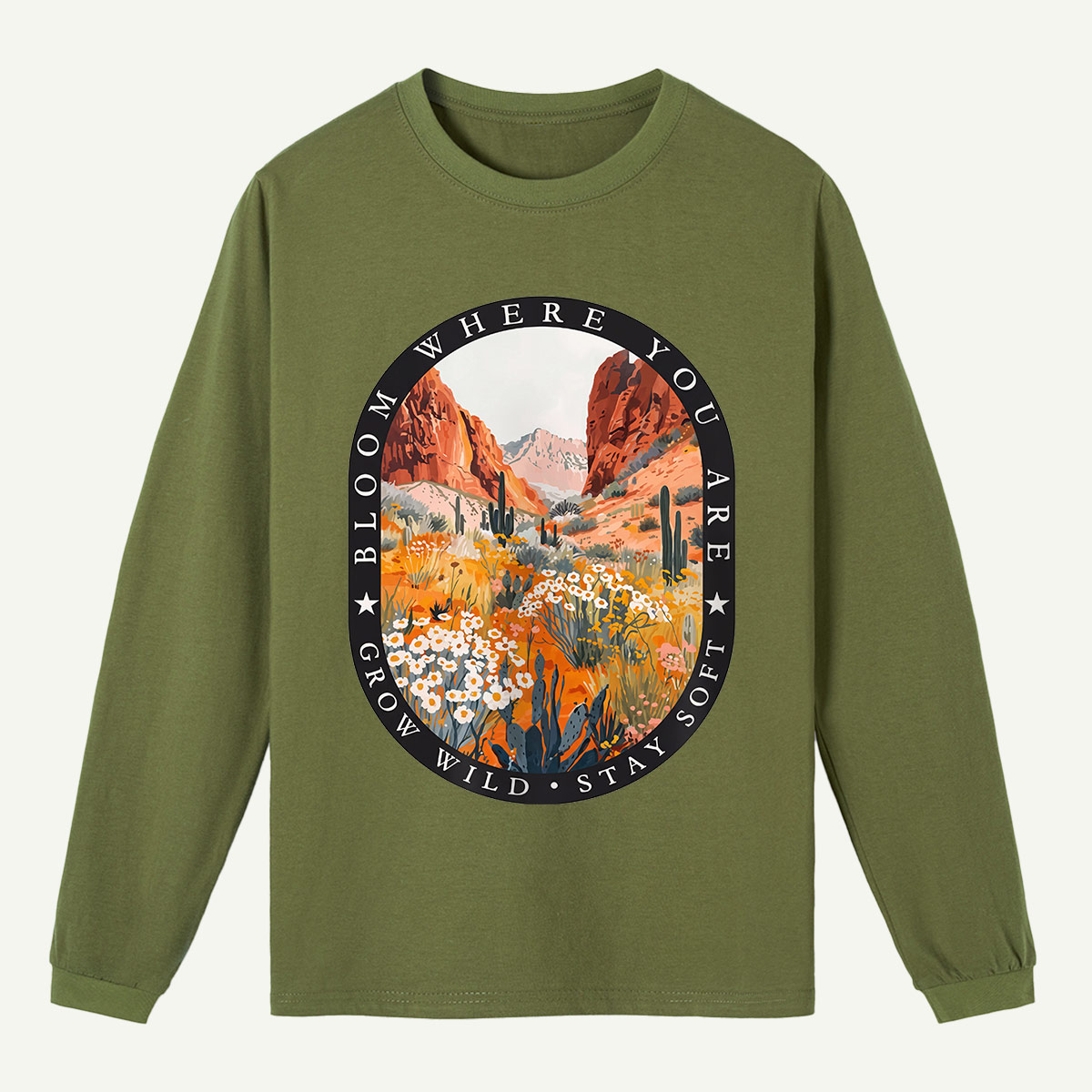 Desert Bloom Long Sleeve T-Shirt