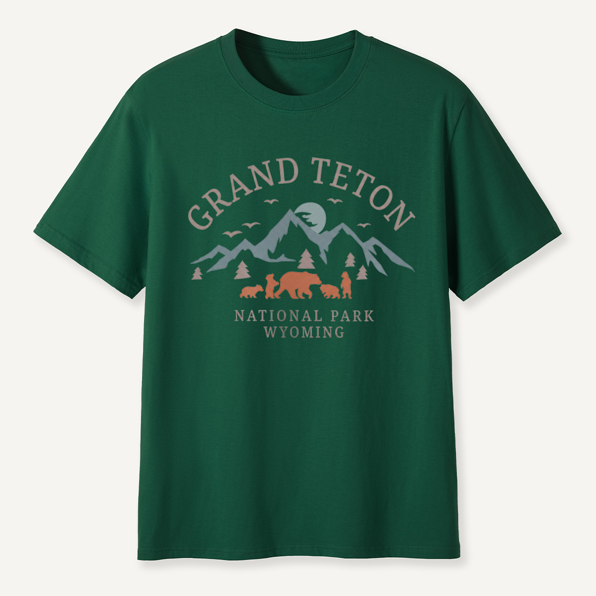 Grand Te ton National Park Wildlife Scene T-Shirt