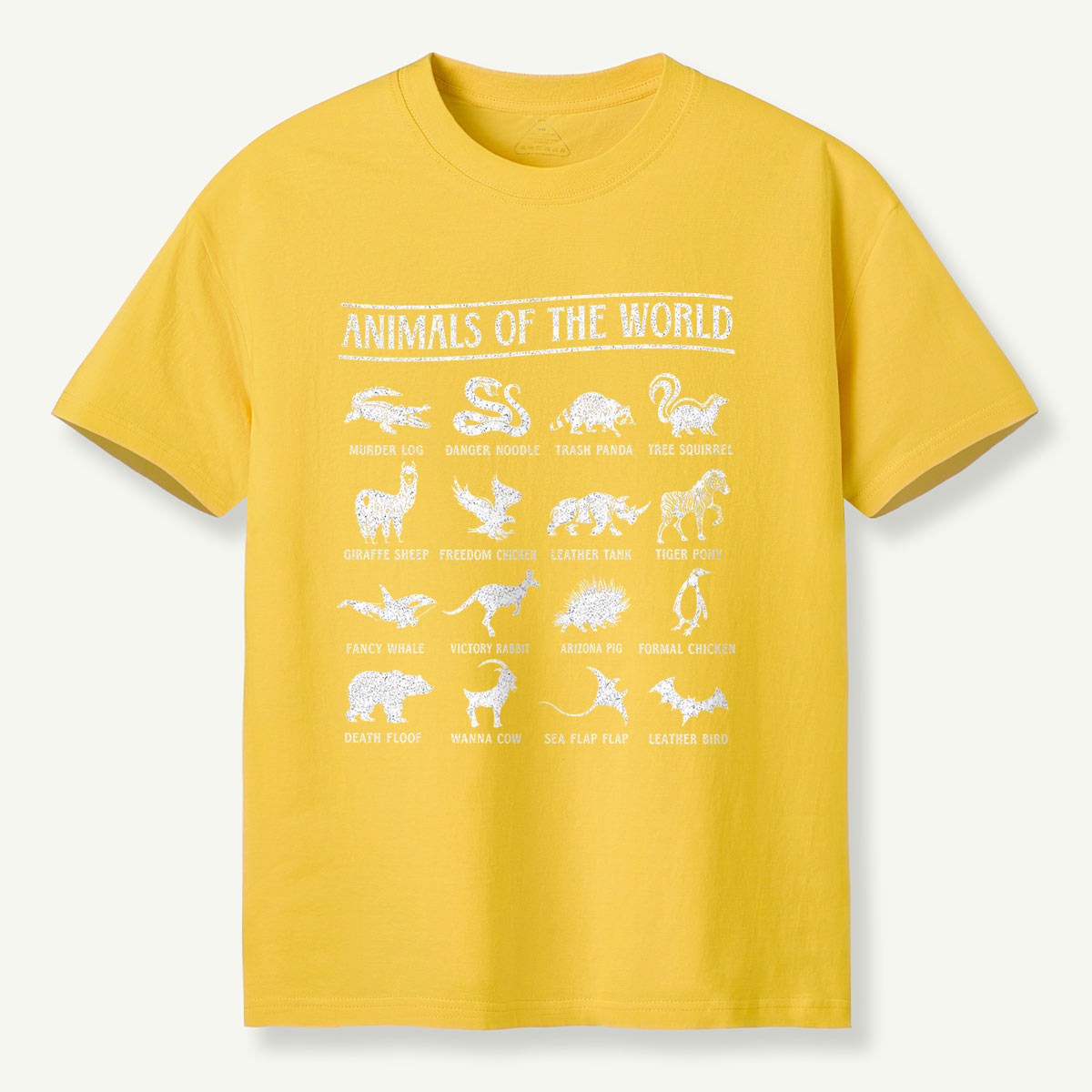 Animals of the World Funny Names T-Shirt