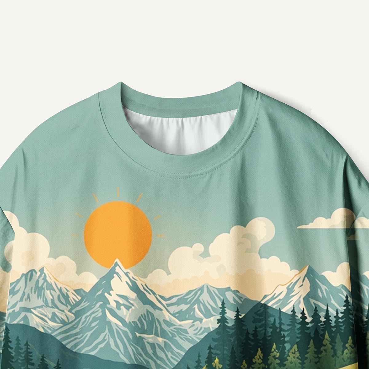 Sunlit Valley River Premium Eco Tee