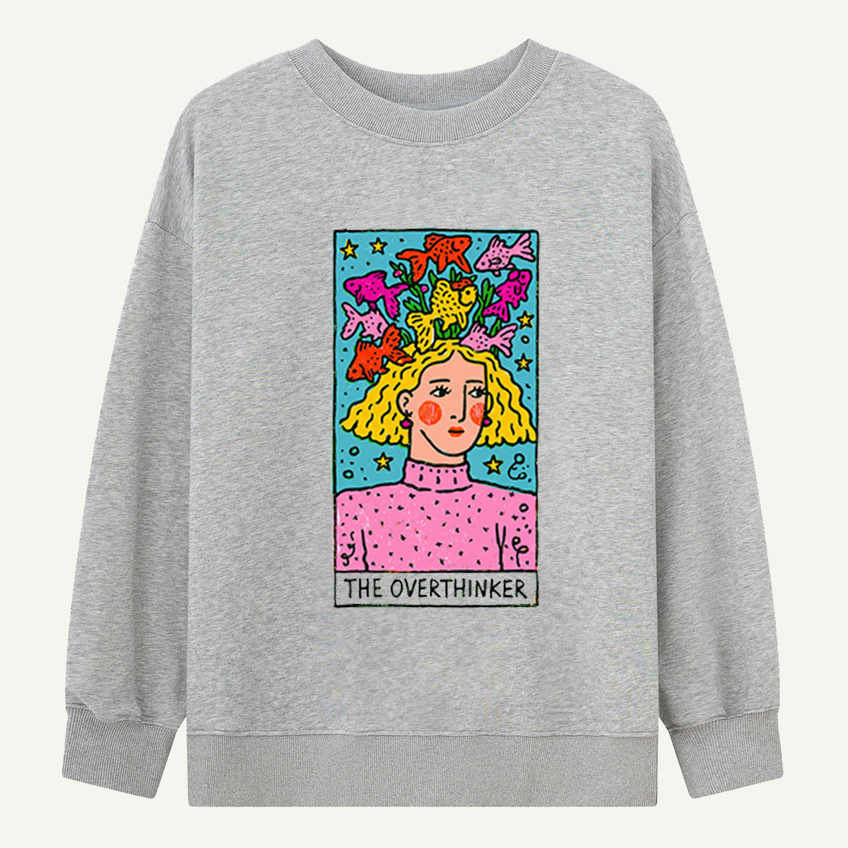 The Overthinker Fish Mind Sweatshirts