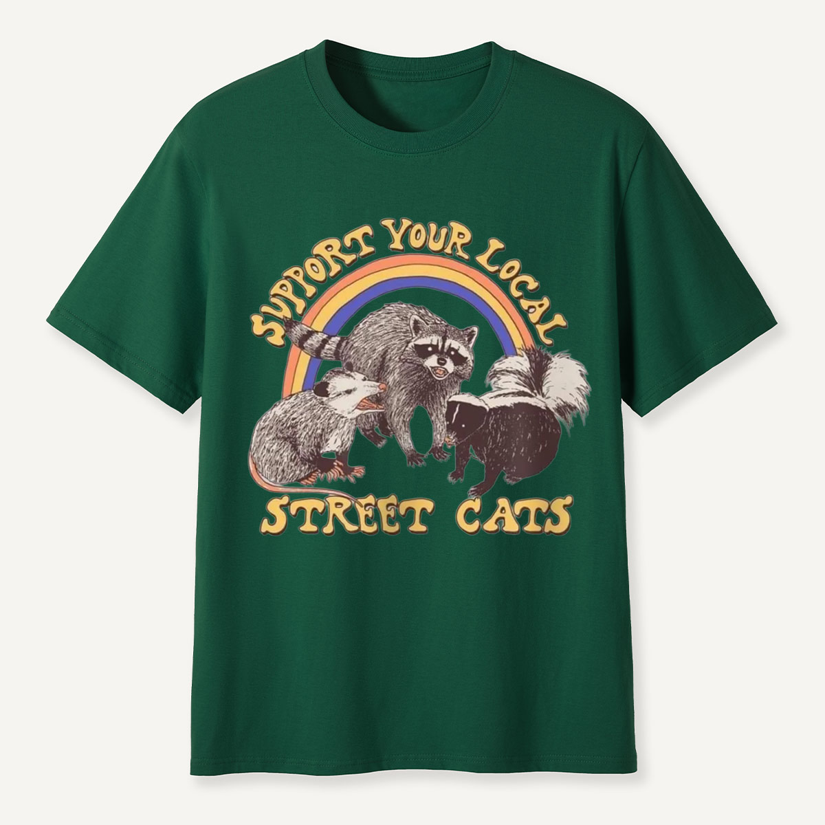 Support Your Local Street Cats Trash Bandits T-Shirt