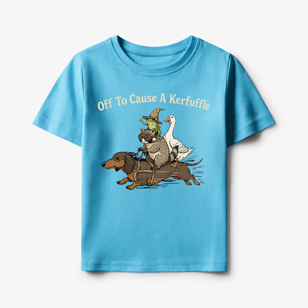 Off To Cause A Kerfuffle Kids T-Shirt