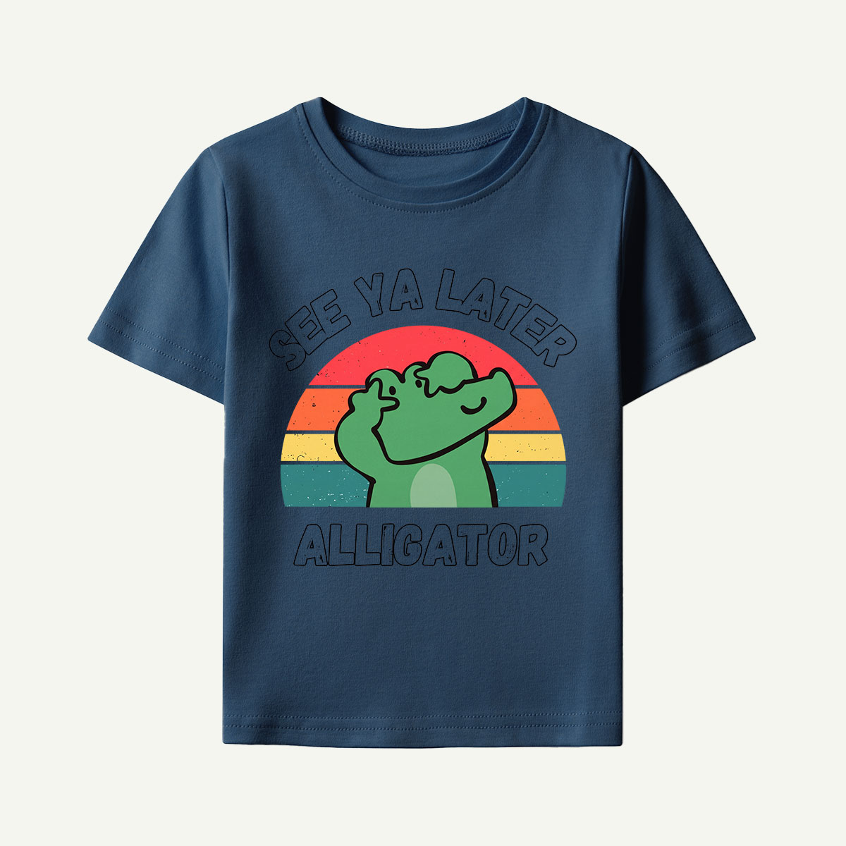See Ya Later Alligator Retro Kids T-Shirt