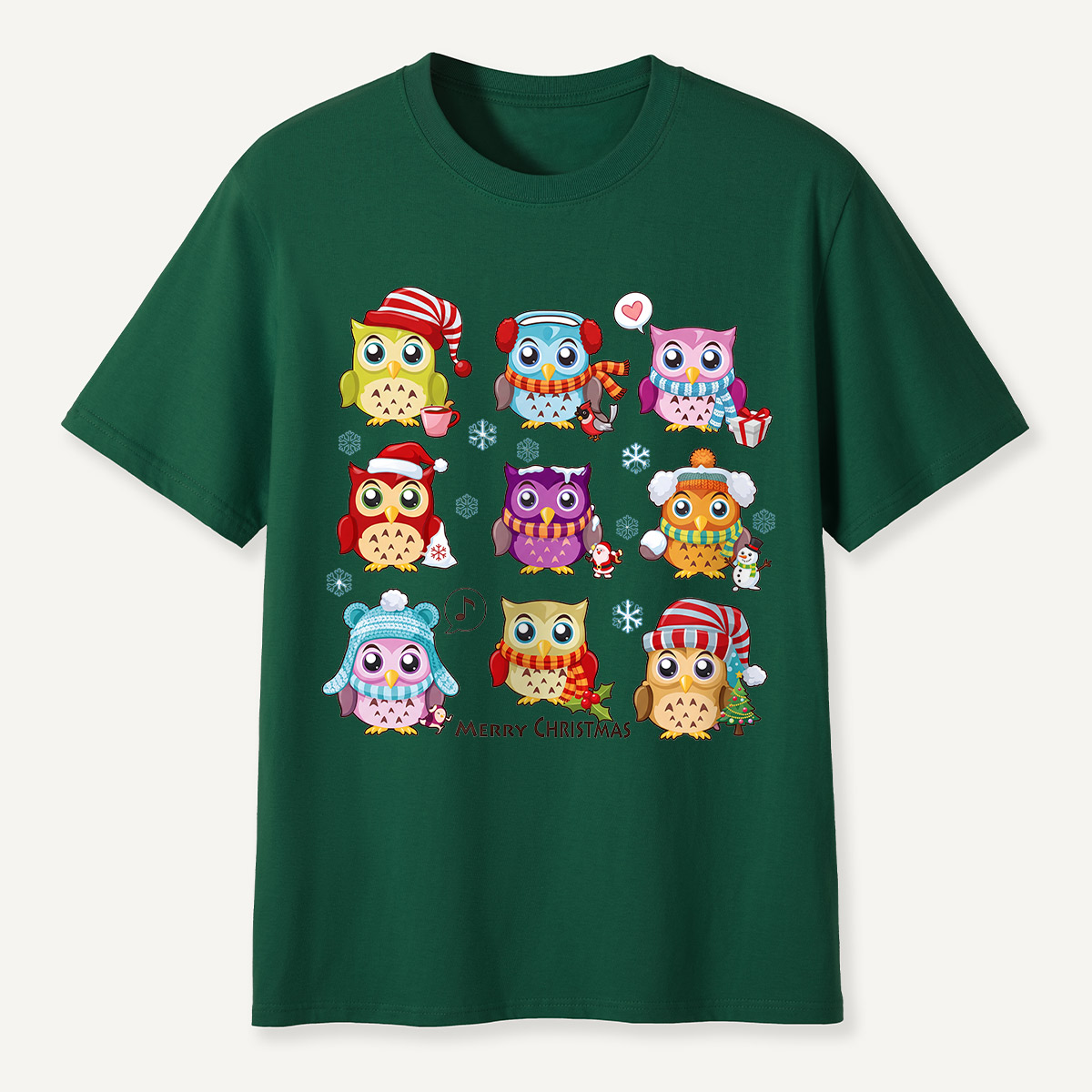 Christmas Owl Squad T-Shirt