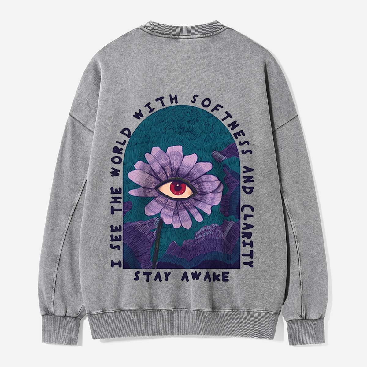 See the World Softly Washed Sweatshirts