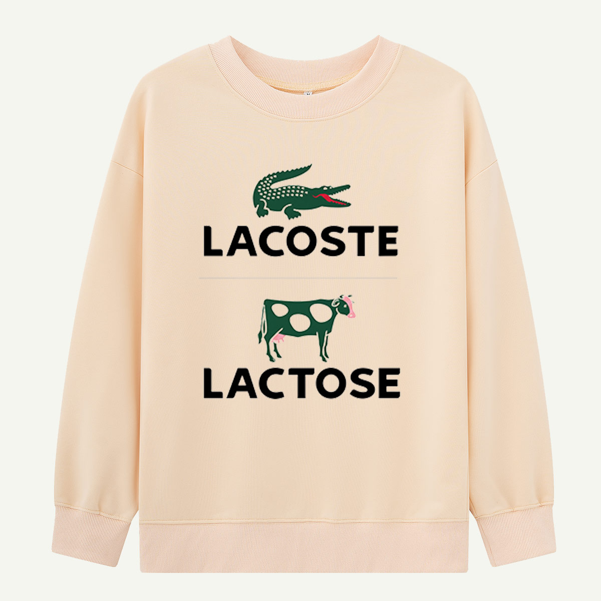 Crocodile Cow Wordplay Sweatshirts