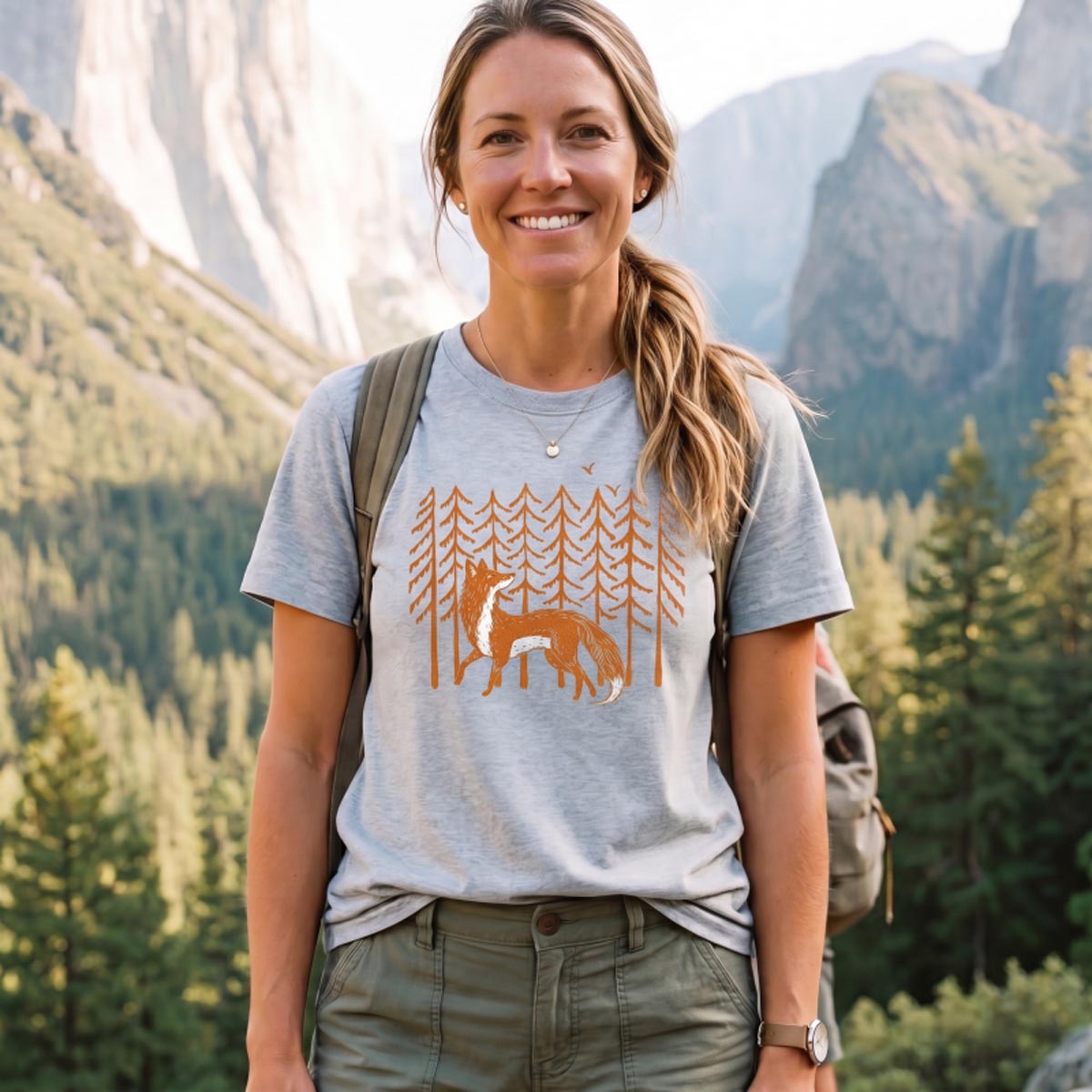 Wildlife Nature Fox T‑Shirt