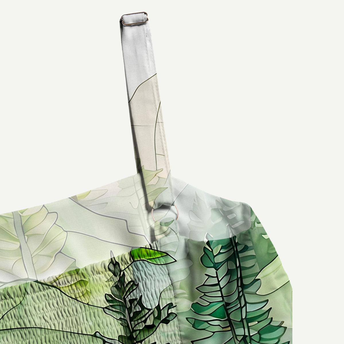 Pine Trees and Mountain Haze Straps Maxi Dress With Pockets