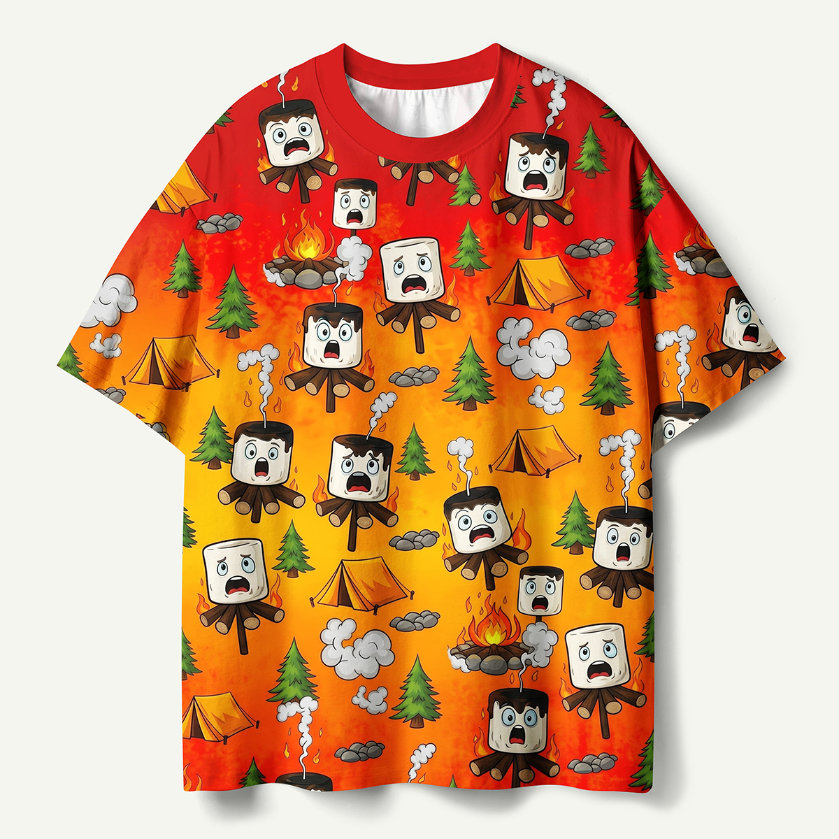 Burnt Marshmallow Dancing Party Premium Eco Tee
