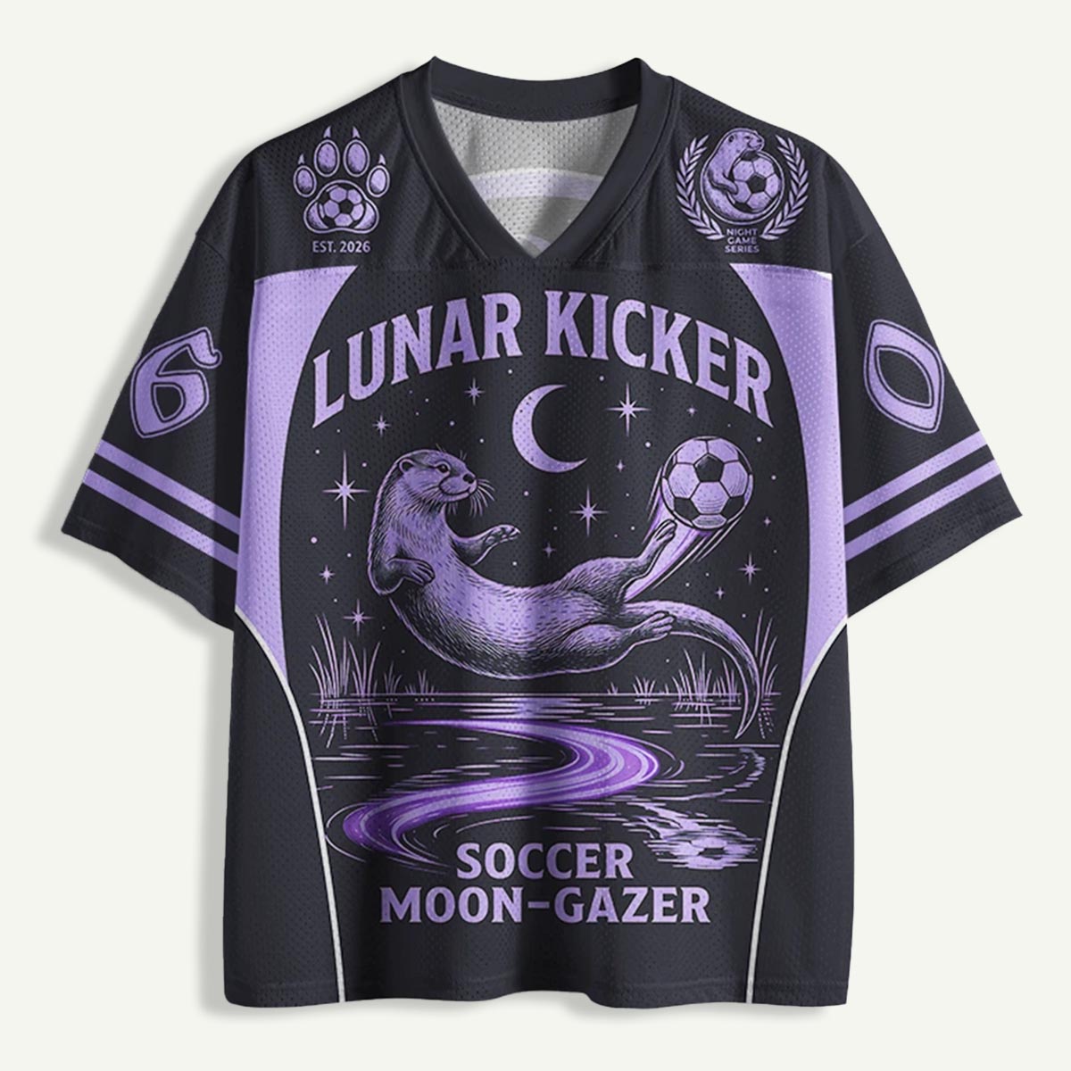 Lunar Kicker Otter Soccer Mesh Jersey