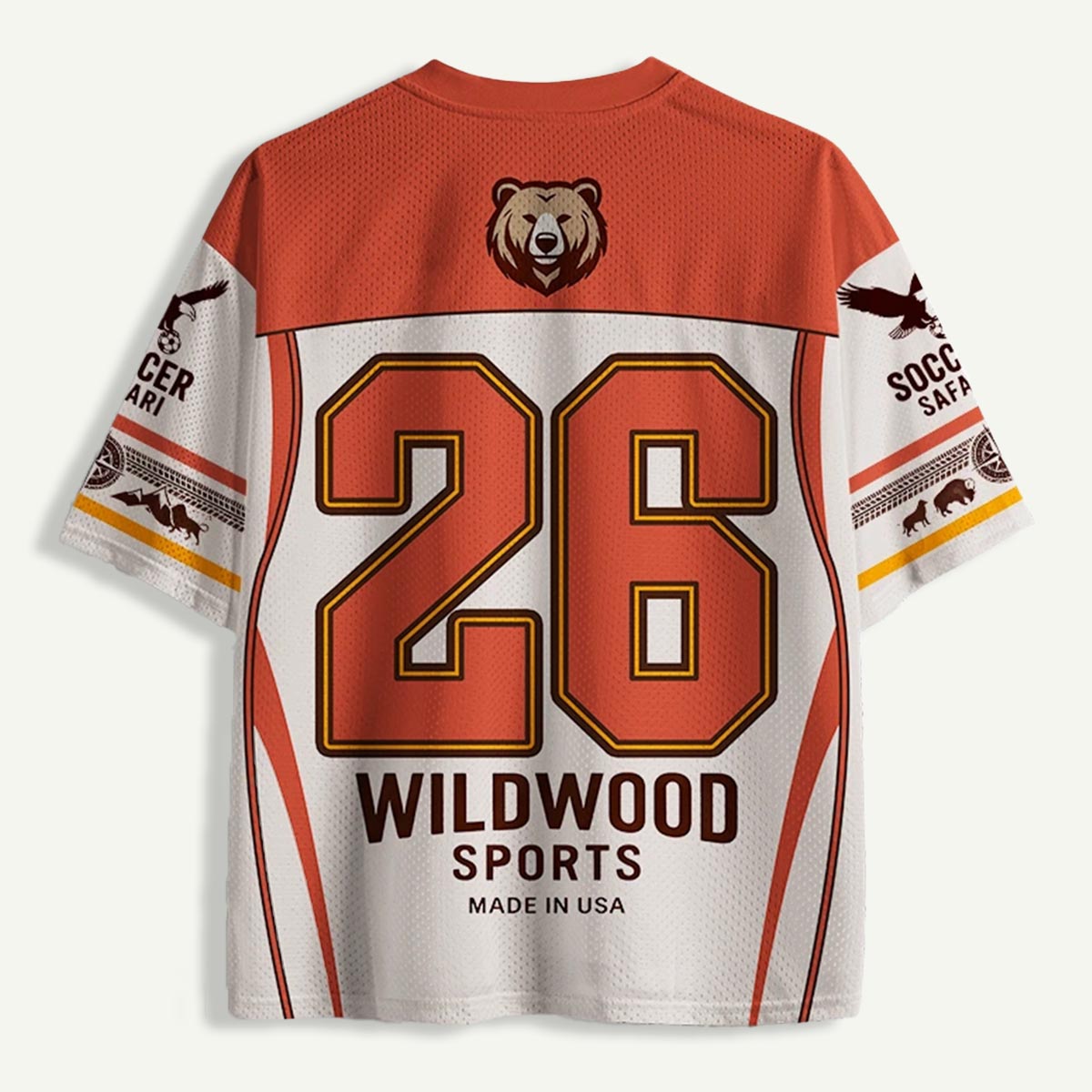 Eagle Bear Buffalo Soccer Mesh Jersey