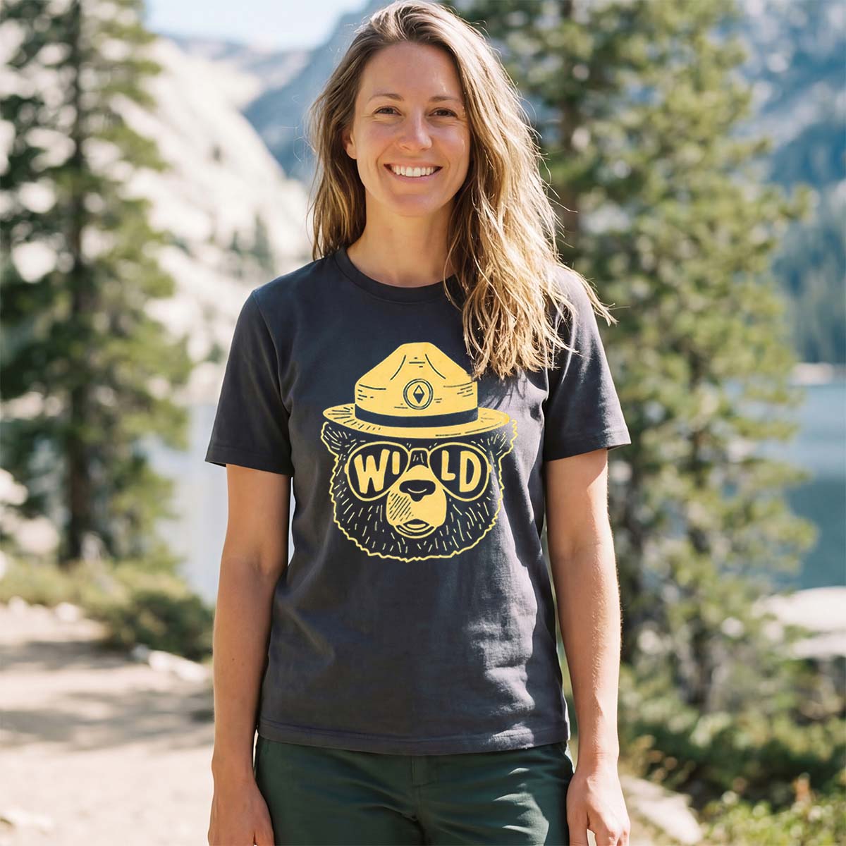Bear Tee Cotton Classic T-Shirt