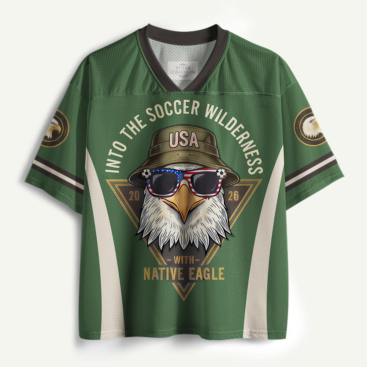 Into the Soccer Wilderness Eagle Mesh Jersey