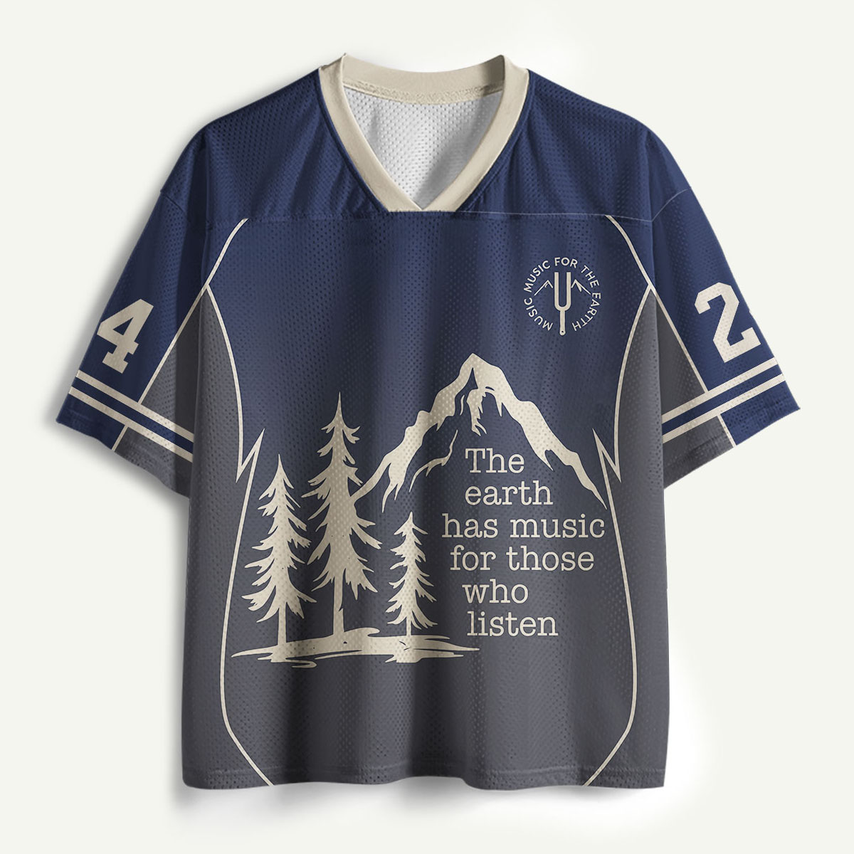 Earth Has Music Mountain Mesh Jersey