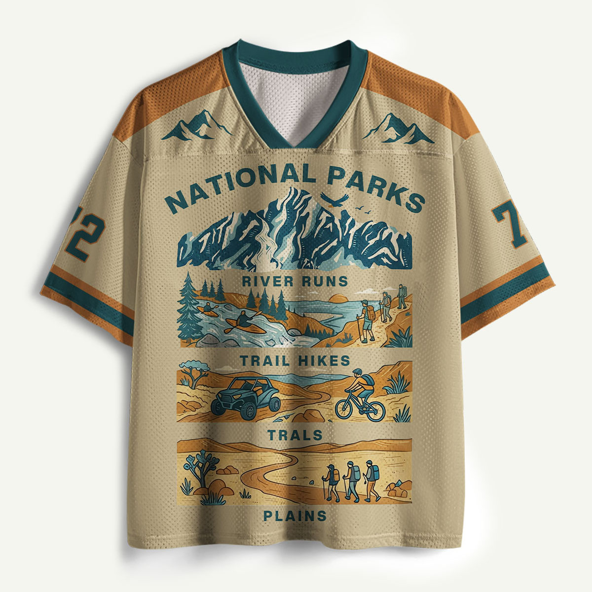 National Parks Outdoor Adventure Mesh Jersey