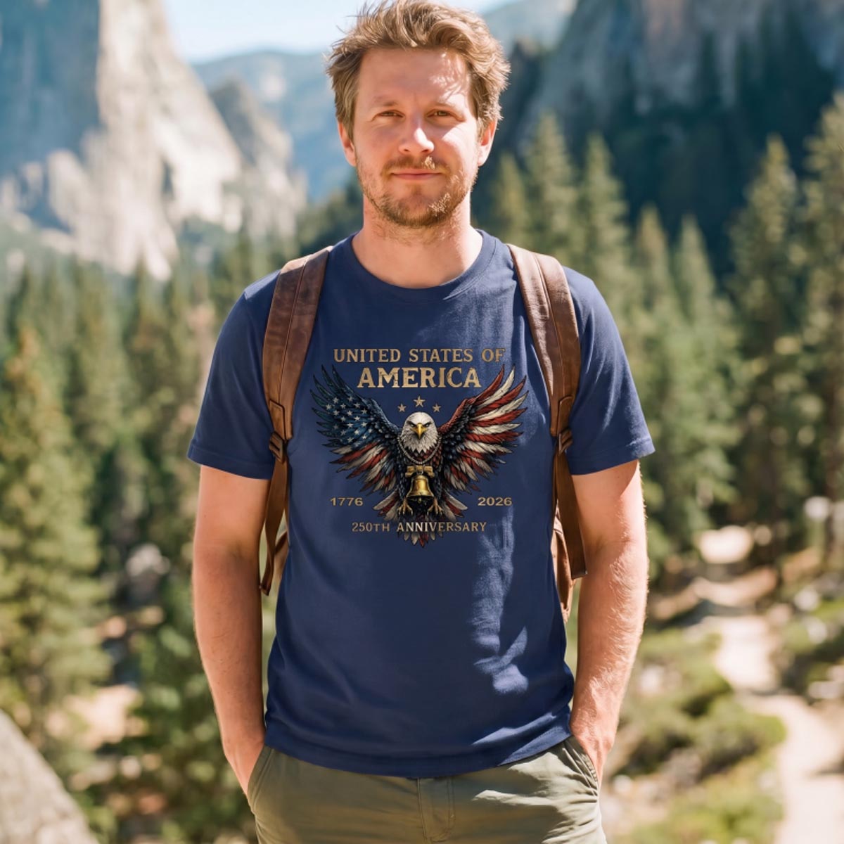 American Eagle 250th Anniversary Graphic T-Shirt