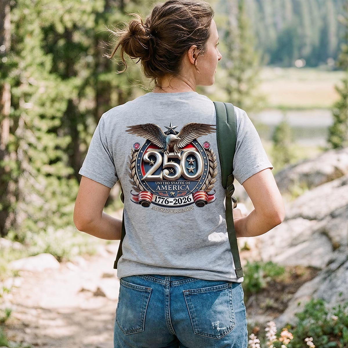 250 United States of America 1776‑2026 Anniversary Eagle T‑Shirt