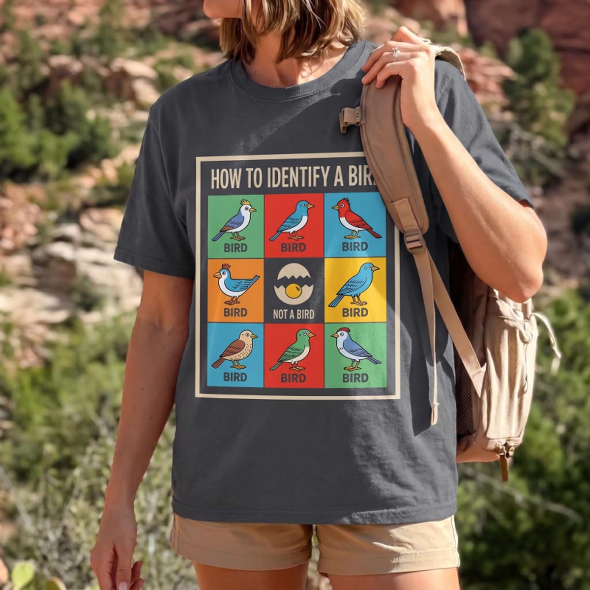How to Identify Birds Bird Watching T-Shirt