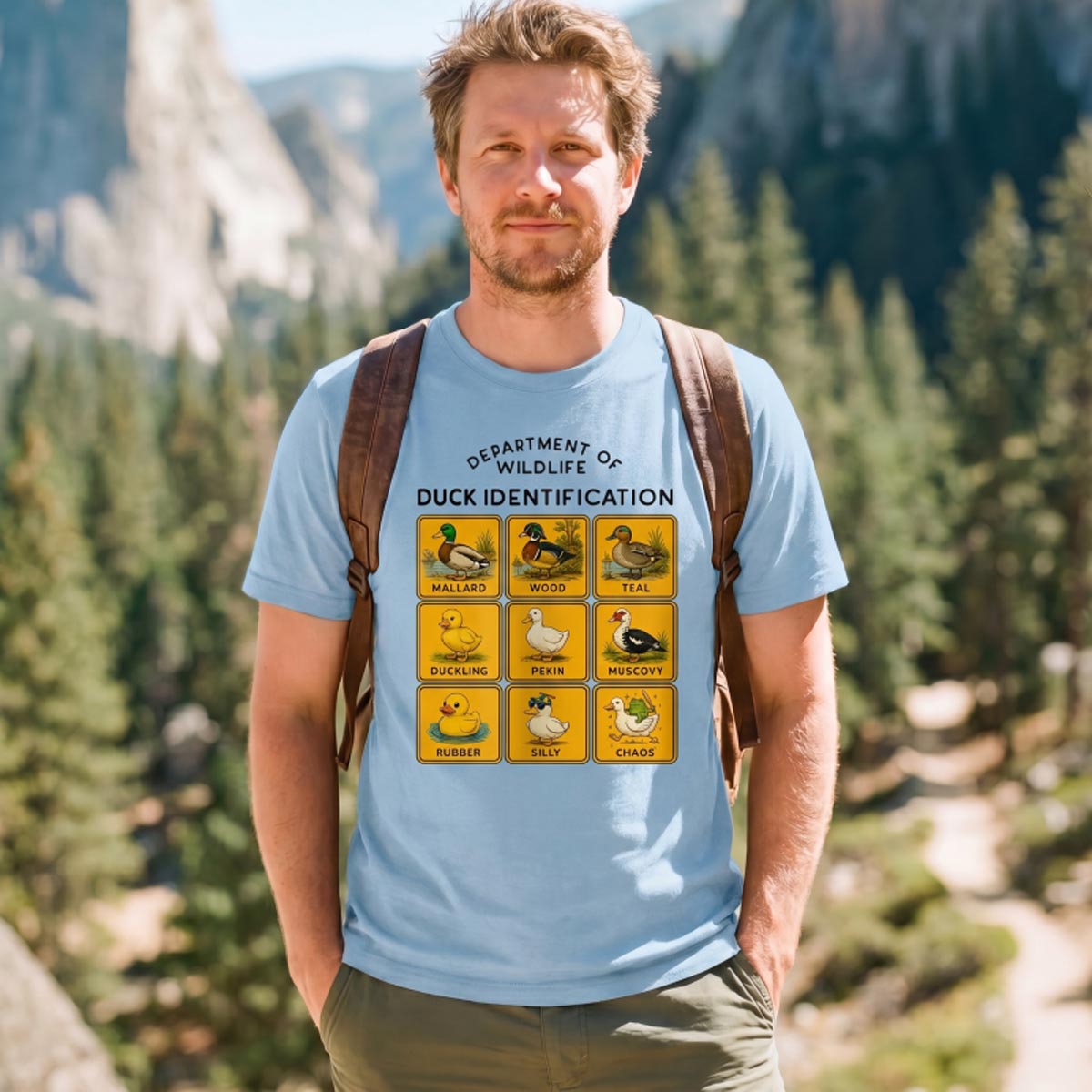 Department of Wildlife Duck Identification T-Shirt